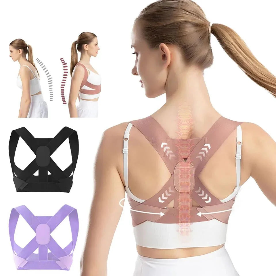 Adult Hunchback Corrector Invisible Back Straightening Belt Men Women