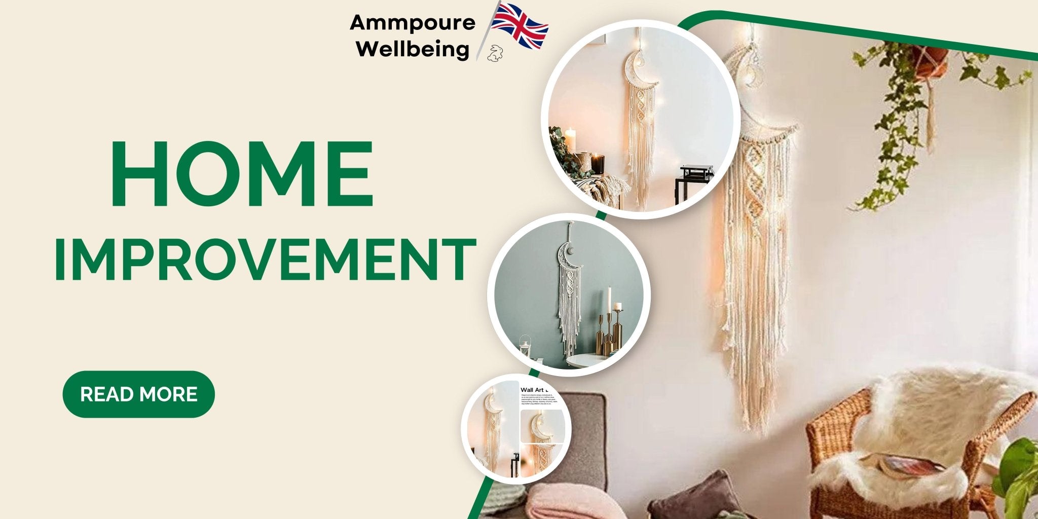 Elevate Your Space with the 96cm Bohemian Chic Macrame Wall Hanging Tapestry - Ammpoure