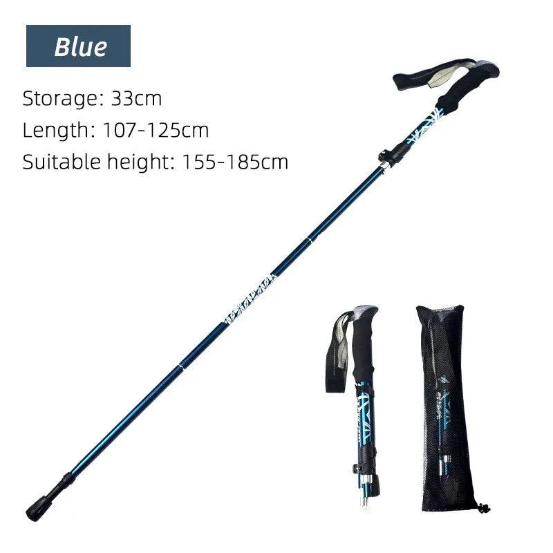 Folding Trekking Poles vs Telescoping: What’s the Best Choice for You? - Ammpoure