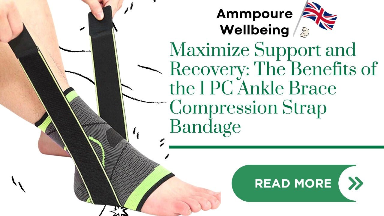 Maximize Support and Recovery: The Benefits of the 1 PC Ankle Brace Compression Strap Bandage - Ammpoure