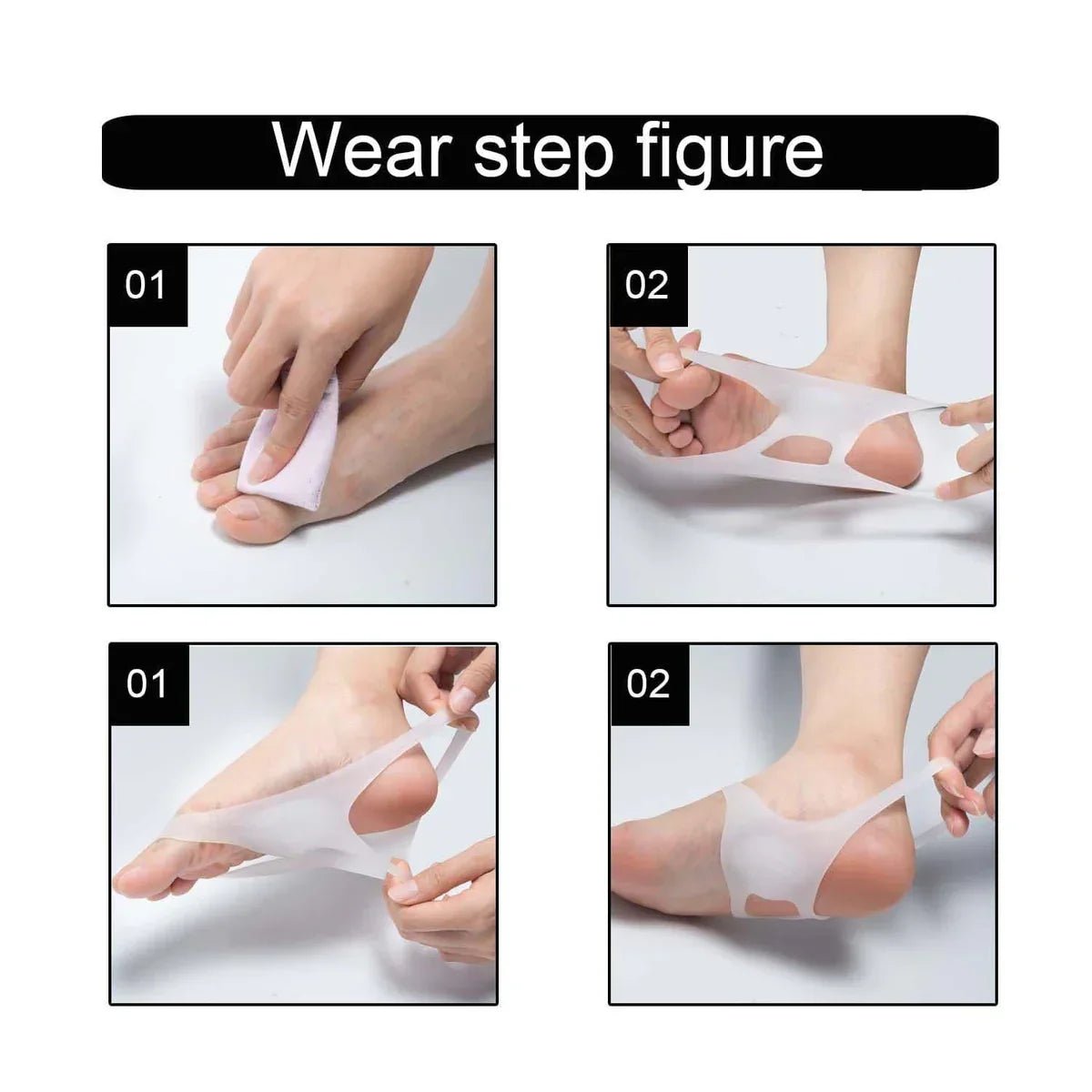 Realign Your Walk – The Gentle Power of 2PCS O-Type Foot Corrector - Ammpoure