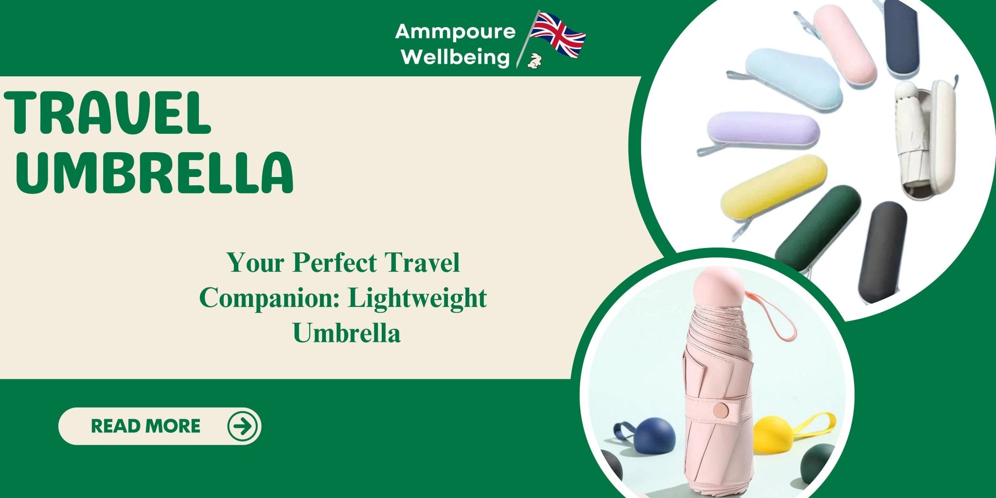 Stay Dry and Stylish: Discover the Ultimate Travel Umbrella - Ammpoure