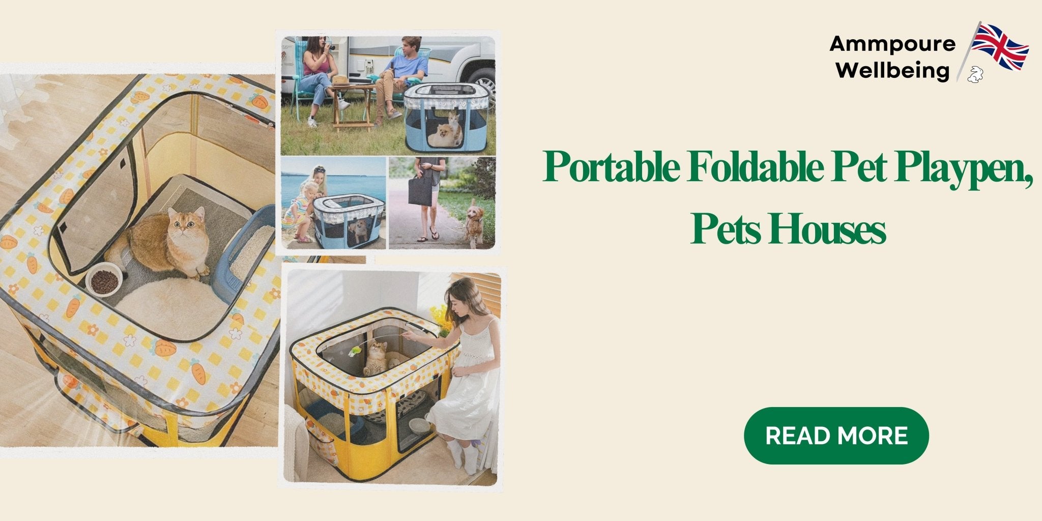 The Ultimate Guide to the Portable Foldable Pet Playpen: A Must-Have for Pet Owners - Ammpoure
