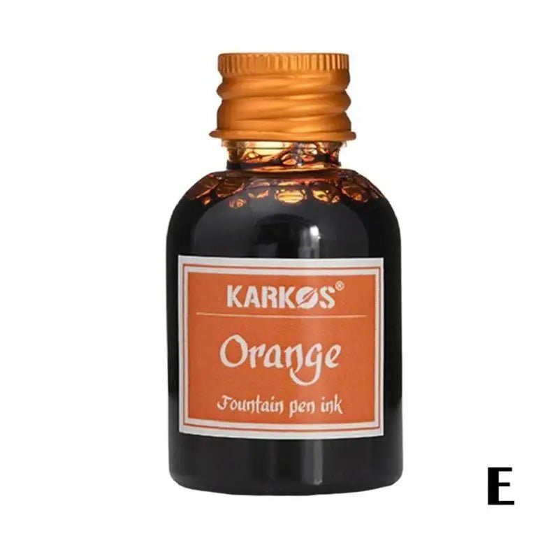 1 Bottle Pure Colorful 30ml Fountain Pen Ink Universal Refill Ink Stationery School Brand New Product Peace And Happiness - Ammpoure Wellbeing