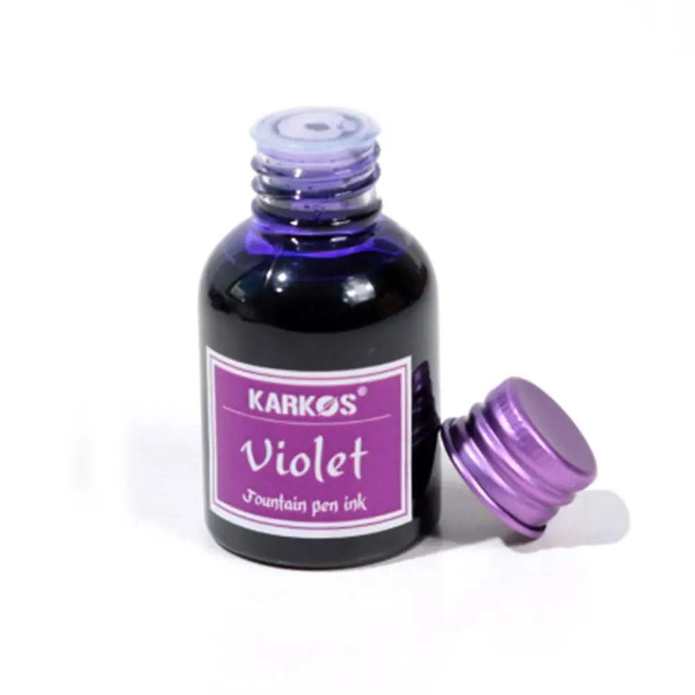 1 Bottle Pure Colorful 30ml Fountain Pen Ink Universal Refill Ink Stationery School Brand New Product Peace And Happiness - Ammpoure Wellbeing