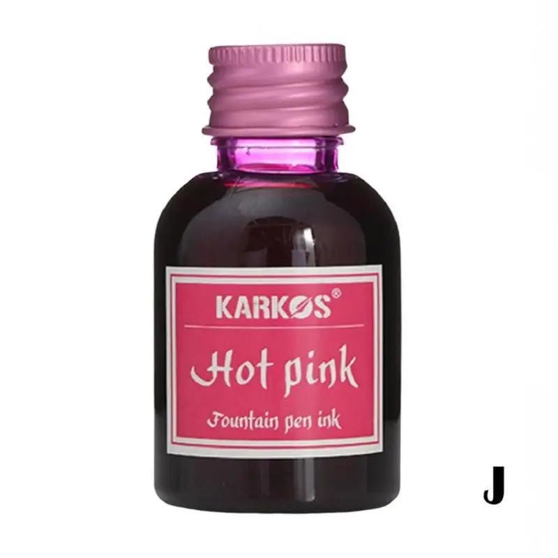 1 Bottle Pure Colorful 30ml Fountain Pen Ink Universal Refill Ink Stationery School Brand New Product Peace And Happiness - Ammpoure Wellbeing