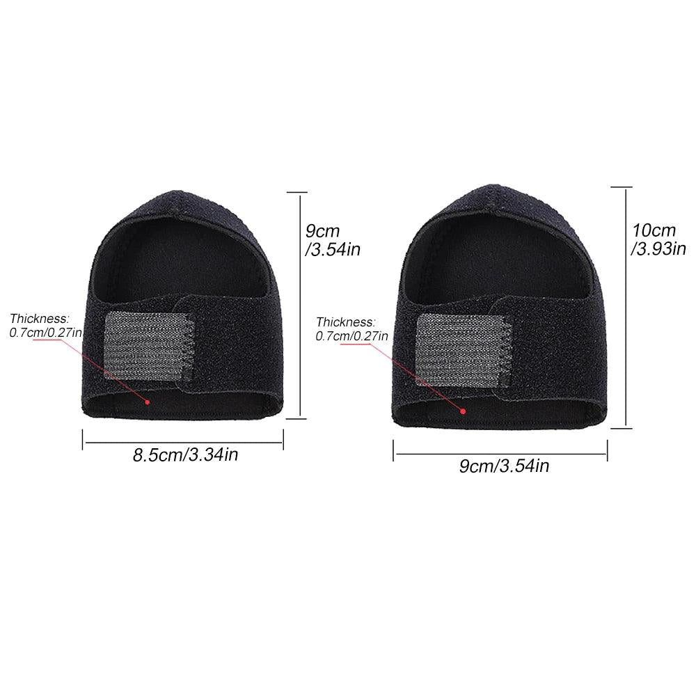 1 Pair Gel Heel Pad for Heel Pain Plantar Fasciitis, UK Heel Cups for Men & Women, Heel Support for Foot Pain,Spur,Cracked,Tendinitis - Ammpoure Wellbeing