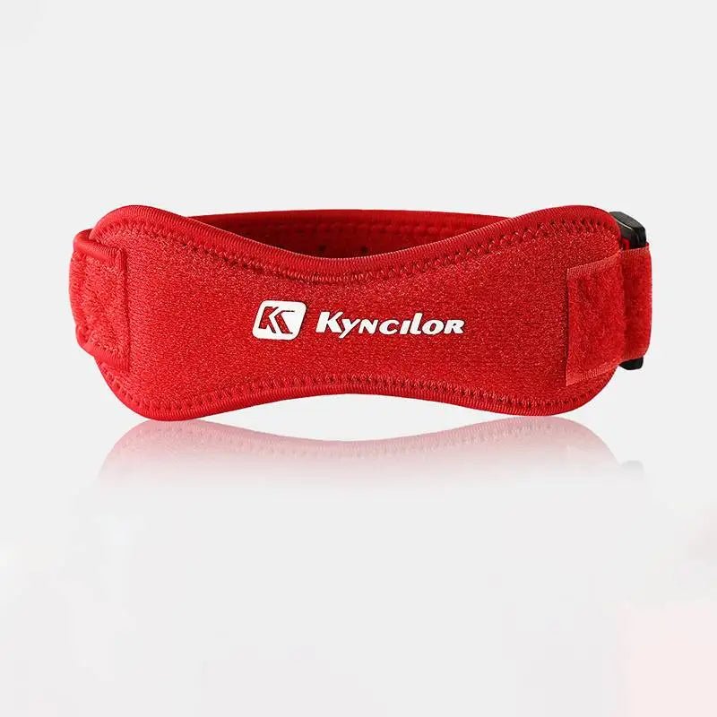 1 Piece Knee Patellar Tendon Knee Support Strape Brace Adjustable Shock Absorption Compression Knee Pad Sleeve for Basketball - Ammpoure