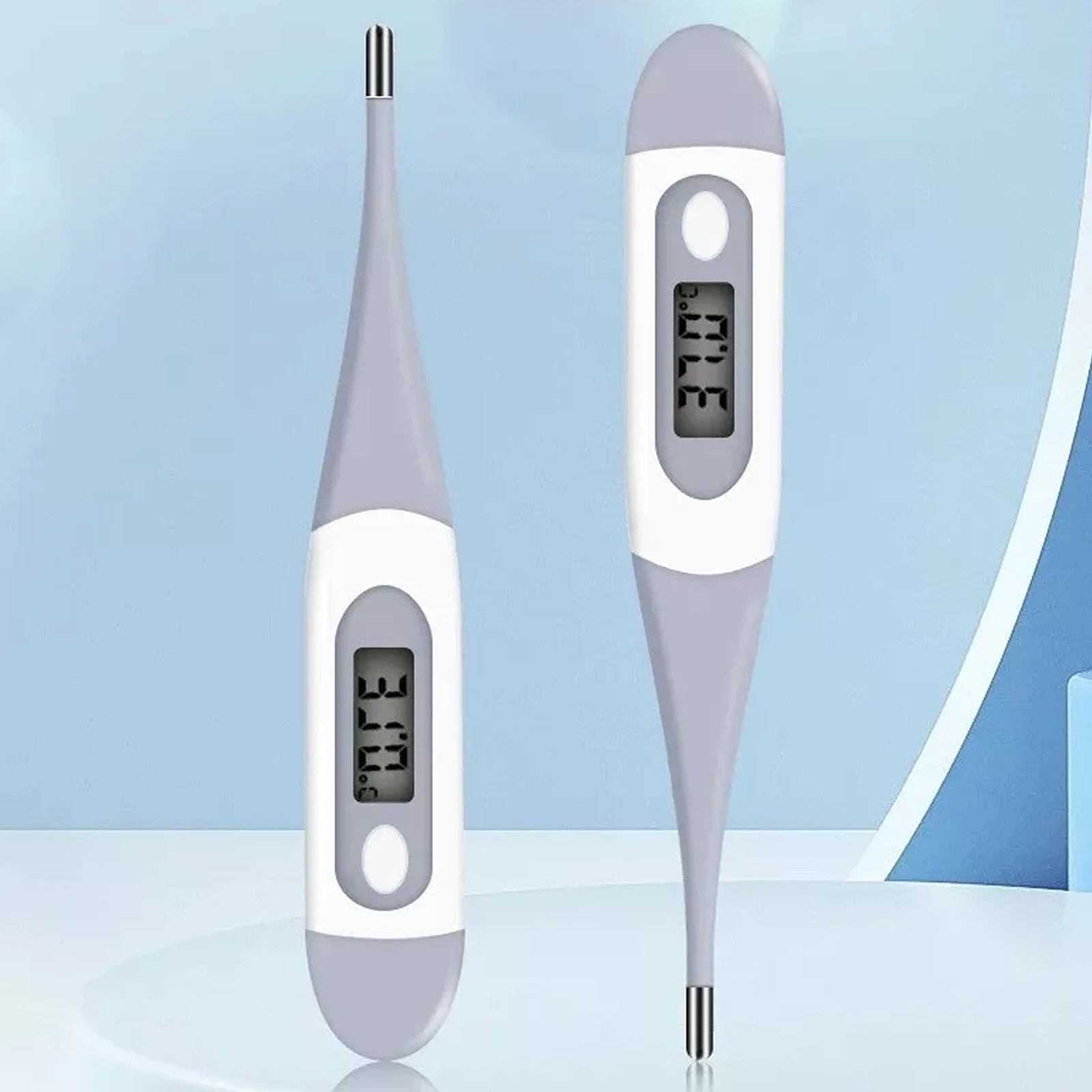 10 Sec Fast Reading Digital Oral Thermometer for Adult, Kid and Baby, Oral,Underarm Temperature Measurement for Fever - Ammpoure