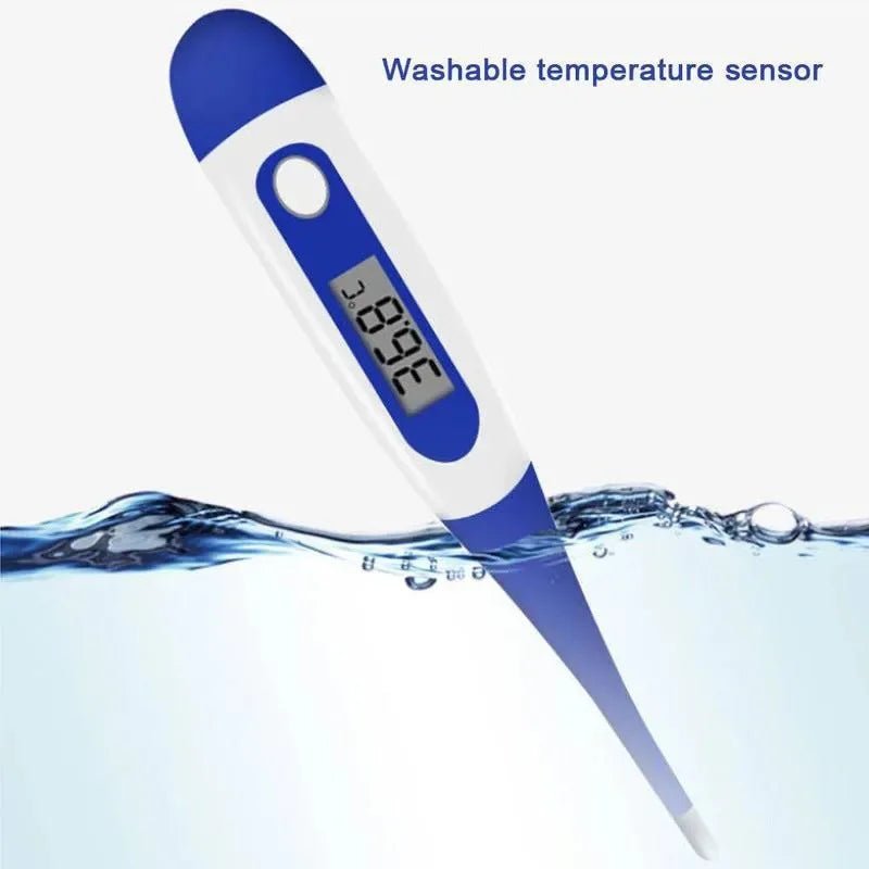 10 Sec Fast Reading Digital Oral Thermometer for Adult, Kid and Baby, Oral,Underarm Temperature Measurement for Fever - Ammpoure