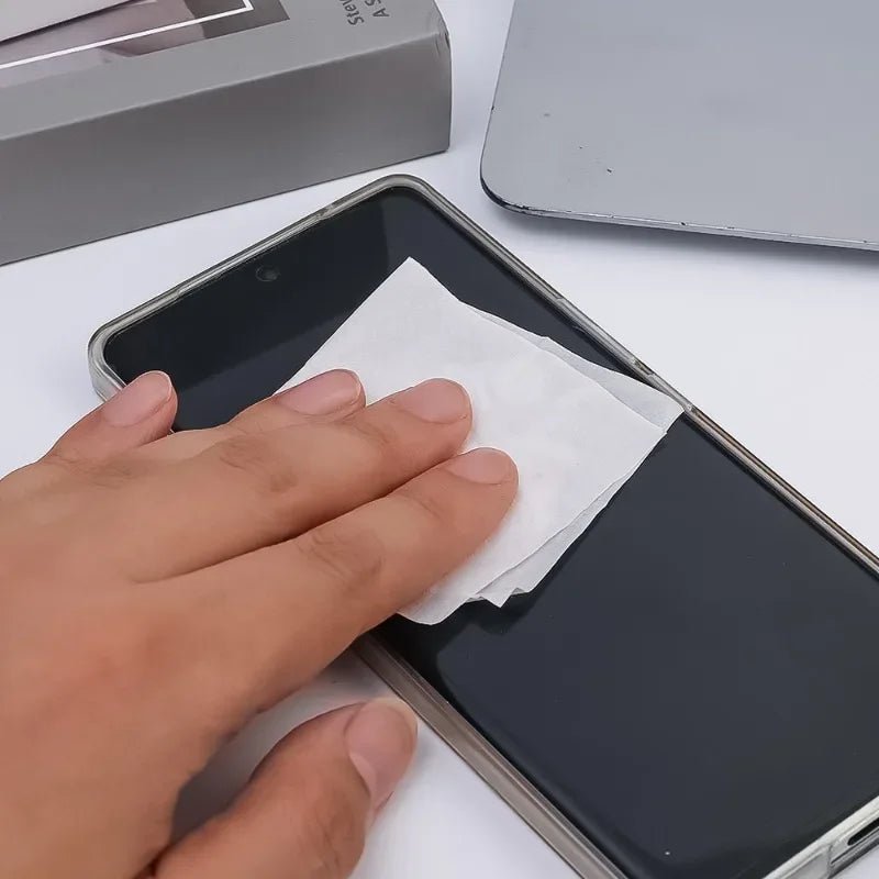 10/100Pcs Glasses Cleaning Wet Paper Disposable Anti Fog Misting Dust Remover Lens Wipes Sunglasses Phone Screen Cleaner - Ammpoure