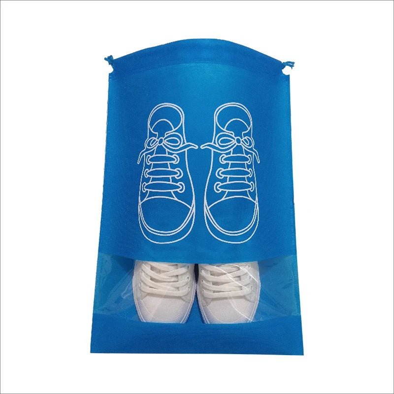 10/5pcs Shoes Storage Bags Closet Organizer Non-woven Travel Portable Bag Waterproof Pocket Clothing Classified Hanging Bag 2025 - Ammpoure