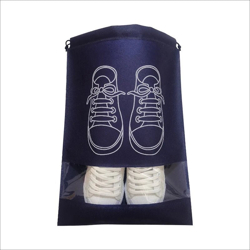 10/5pcs Shoes Storage Bags Closet Organizer Non-woven Travel Portable Bag Waterproof Pocket Clothing Classified Hanging Bag 2025 - Ammpoure
