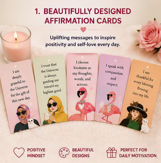 Cosmic Alignment Affirmation Cards, Law of Attraction Guidance, Spiritual Planner Inserts (PDF)