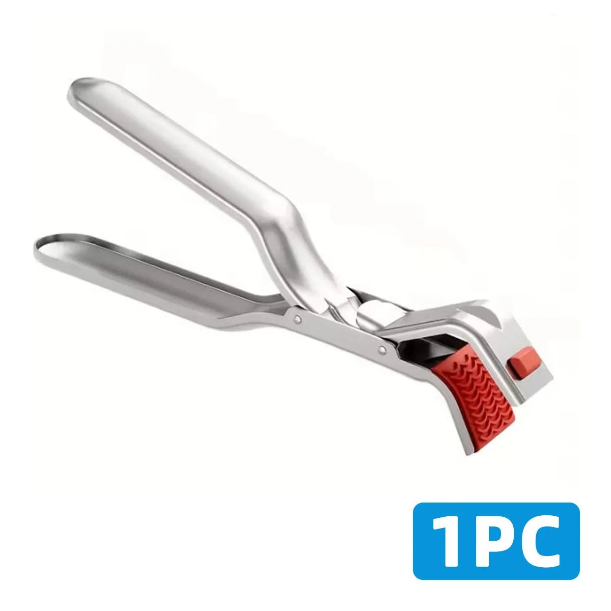 1PC Non Slip Anti Scald Plate Clip Hot Bowl Gripper Stainless Steel Dish Lifter Clamp For Kitchen Cooking Bbq Serving Tools - Ammpoure