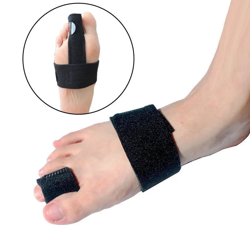 1PC Toe Splint for Hammer Toes, Crooked & Bent Toes – Adjustable Toe Brace for Straightening, Broken Toe Relief & Alignment - Ammpoure