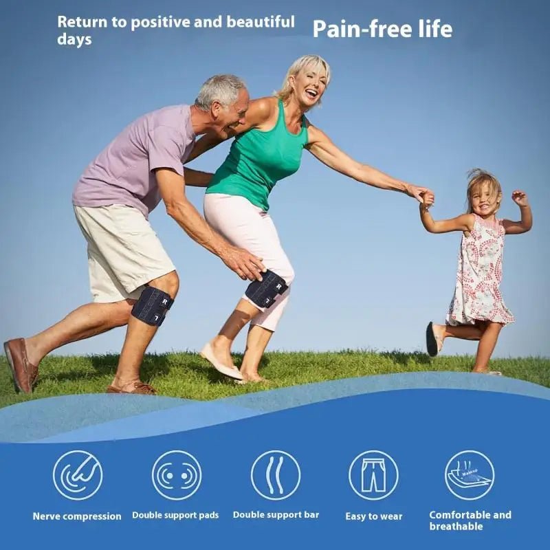 1PCS Sciatica Pain Relief Devices Adjustable Brace Sciatic Nerve Brace Dual Pressure Pads Targeted Compression - Ammpoure