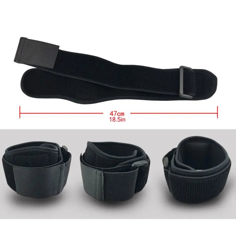 1Pcs Tennis Elbow Brace for Tendonitis - with Compression Pad Tennis & Golfer's Elbow Strap Band - Relieves Forearm Pain - Ammpoure