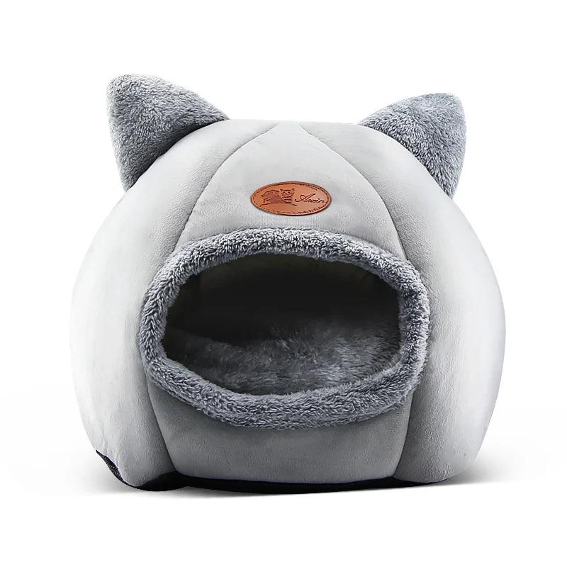 2024 Deep Sleep Comfort In Winter Cat Bed Little Mat Basket For Cat's House Products Pets Tent Cozy Cave Cat Beds Indoor For Dog - Ammpoure Wellbeing