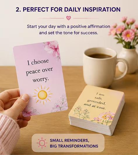 Printable Wealth Affirmation Cards, Abundance Mindset, Daily Motivation Quotes (Digital PDF)