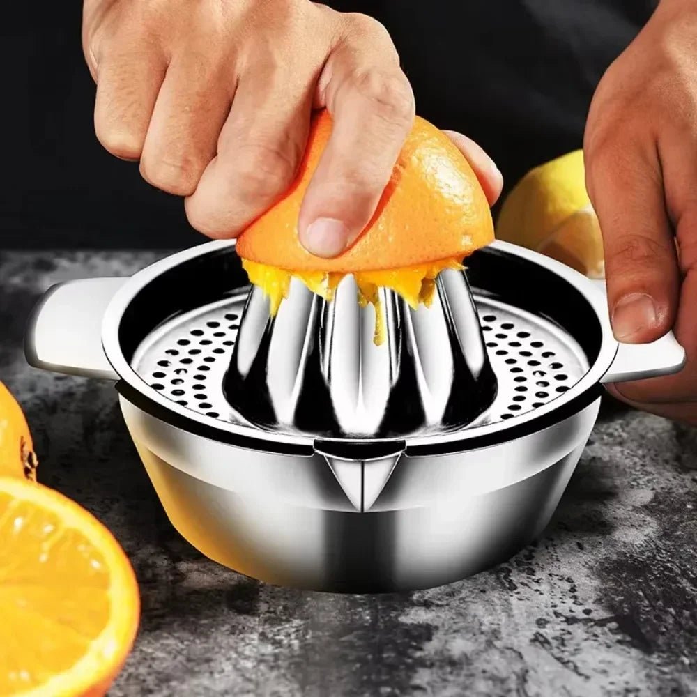 304 Stainless Steel Fruit Lemon Orange Juicer Household Small Creative Juicer Portable Manual Juicer kitchen accessories - Ammpoure