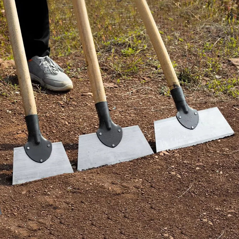 30cm Metal Weed Cleaning Shovel Stainless Steel Cleaning Shovel for Moss Multifunctional Outdoor Garden Shovel Farm Weeding Tool - Ammpoure