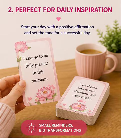 Grounded Mindfulness Cards, Present Moment Affirmations, Intentional Living Journal Inserts (PDF)