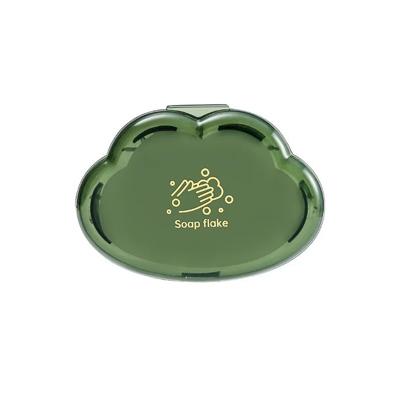 50pce/Box Travel Portable Disposable Soap Tablets Jasmine Scented Soap Flakes Children Student Portable Soap Paper Cleaning Tool - Ammpoure