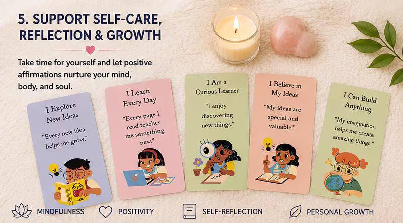 Curious Creator Imagination Cards, Literacy Habit Template, Preschool Planner Inserts (PDF)