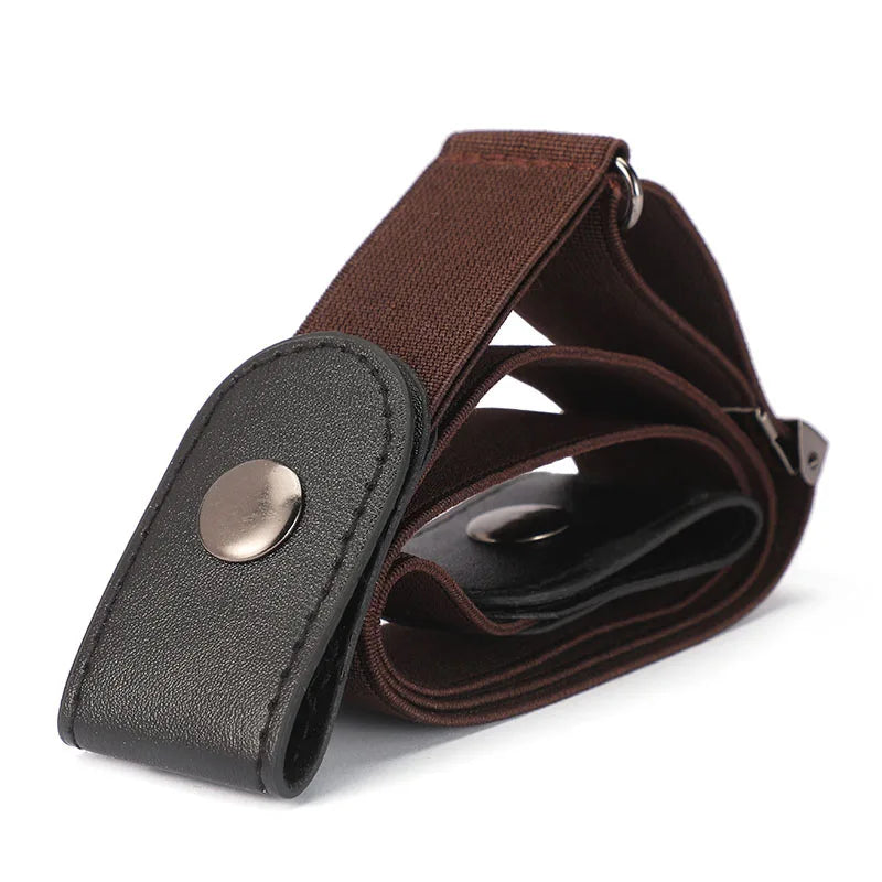 No Buckle Stretch Elastic Waist USA Belt for Women/Men,Buckle-Free Belt for Jean Pants,Dresses,No Hassle Waist Belt