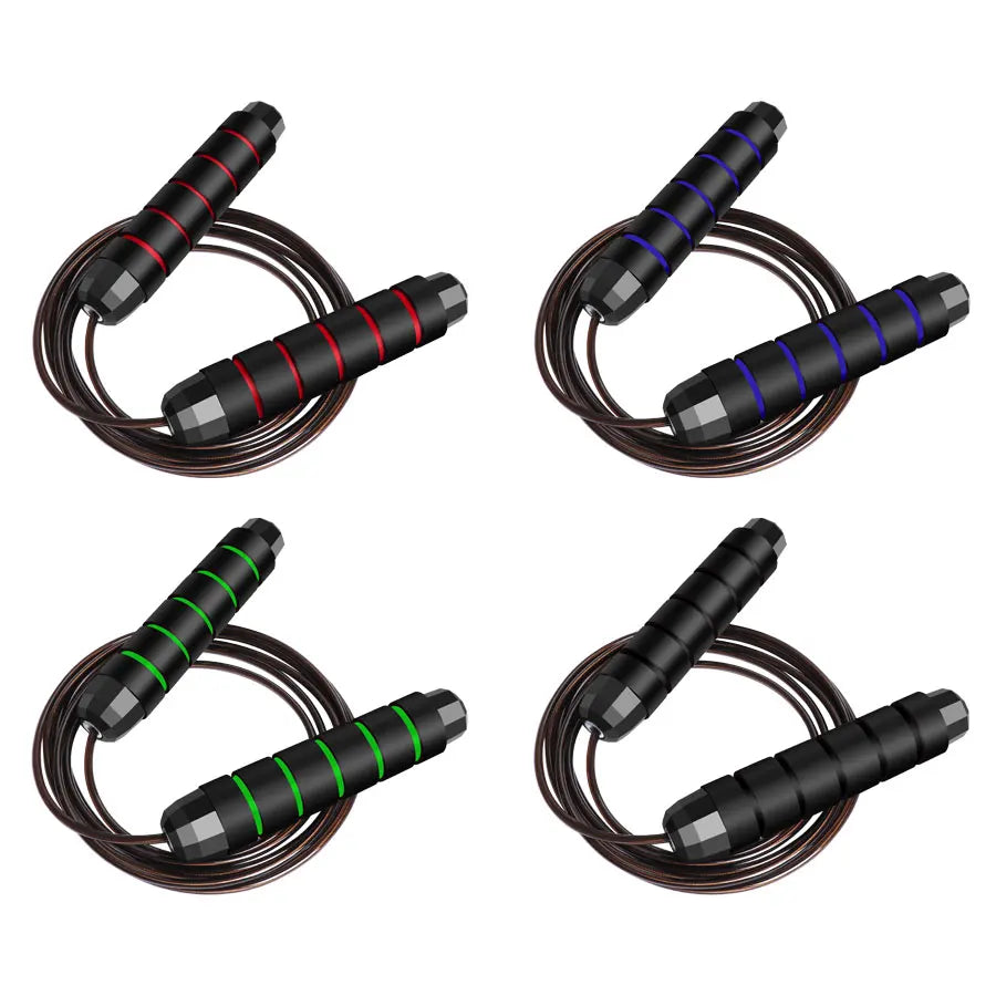 Adjustable Rapid Speed Jump Rope Canada Steel Wire Skipping Rope for Fitness Workout Training Home Sport Equipment