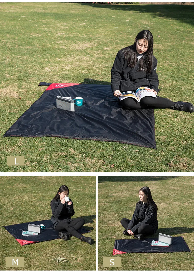 USA Picnic Blanket Pocket Beach Mat Waterproof Mat Pocket Beach Mat Camping Picnic Mat Beach Mat Sand Free Beach Mat