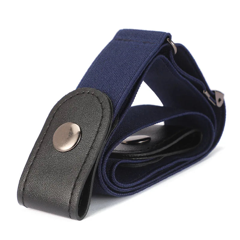 No Buckle Stretch Elastic Waist USA Belt for Women/Men,Buckle-Free Belt for Jean Pants,Dresses,No Hassle Waist Belt