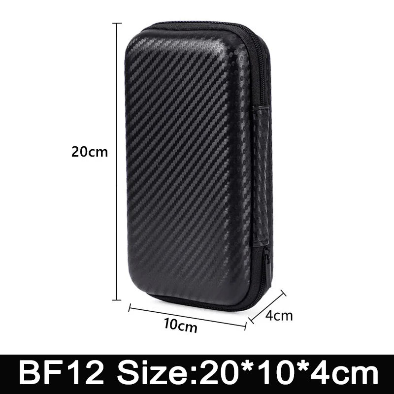 Earphone Data Storage USA Bag Oval Square Rectangle Cable Organizer Bags Mini Zipper Pouch Tech Gadgets Portable Charger U Disk Case