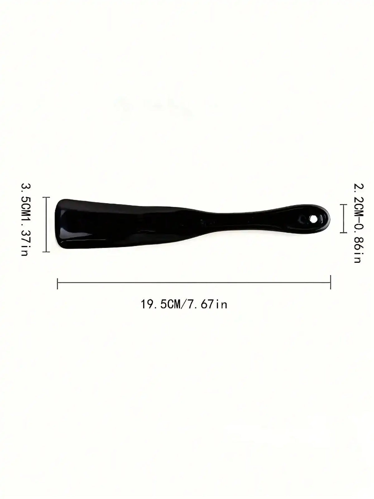 2PCS Unisex Long-Handle Shoe Horns USA Portable Plastic Shoe Helpers Non-Slip Easy-Wear Tools for Travel & Daily Use