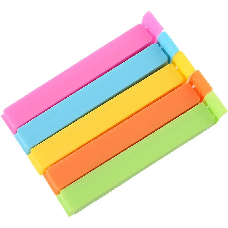 12/16PCS Food Snack Package Bag Sealing Plastic Clips For Packages Kitchen Storage And Organization Items Accessories Tools