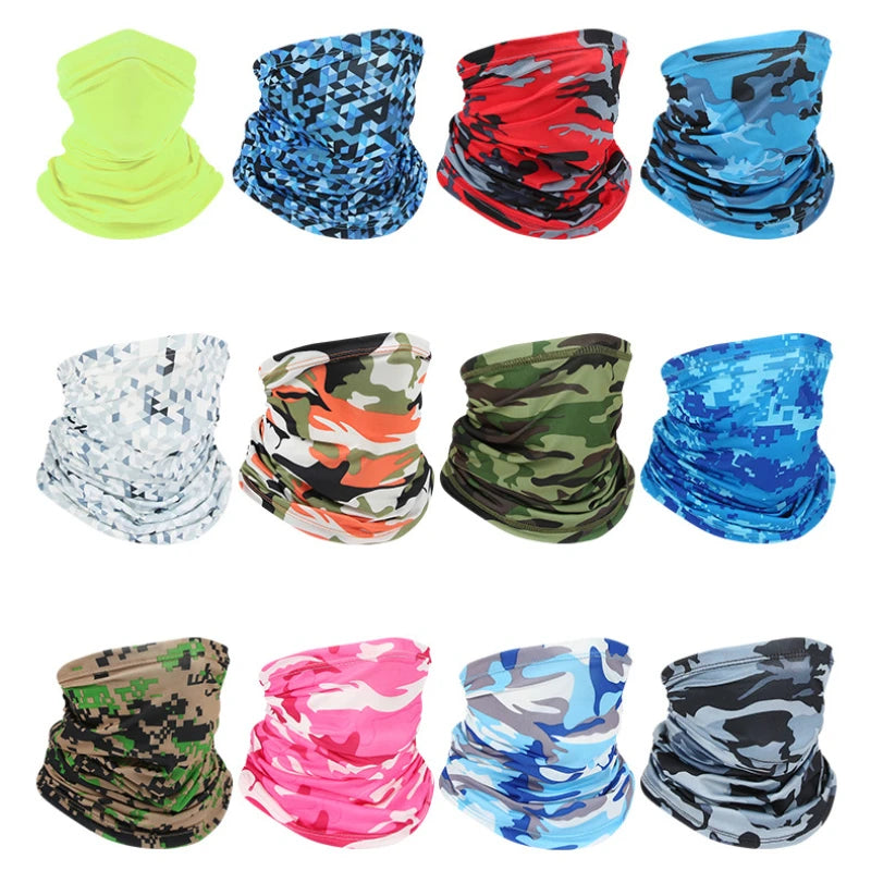 Outdoor USA Sun Protection Bib Spring and Summer Motorcycle Neck Cover Sports Magic Bandana Riding Mask Full Face