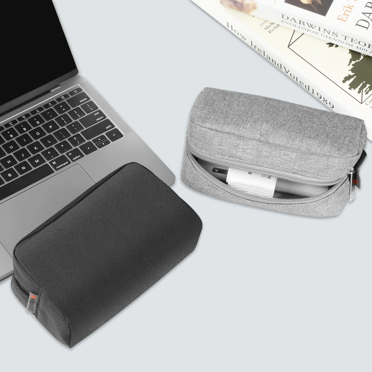 Portable Gadget Digital Mini Storage Bag Organizer Case Zipper For Headphones Home Travel Charger Power Bank Data Cable USB Bag