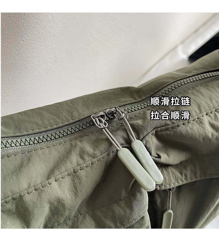 Spring & Summer Canvas Bag USA Women’s Hot-Selling One-Shoulder Crossbody Bag Light Luxury High-End Fashion Handbag