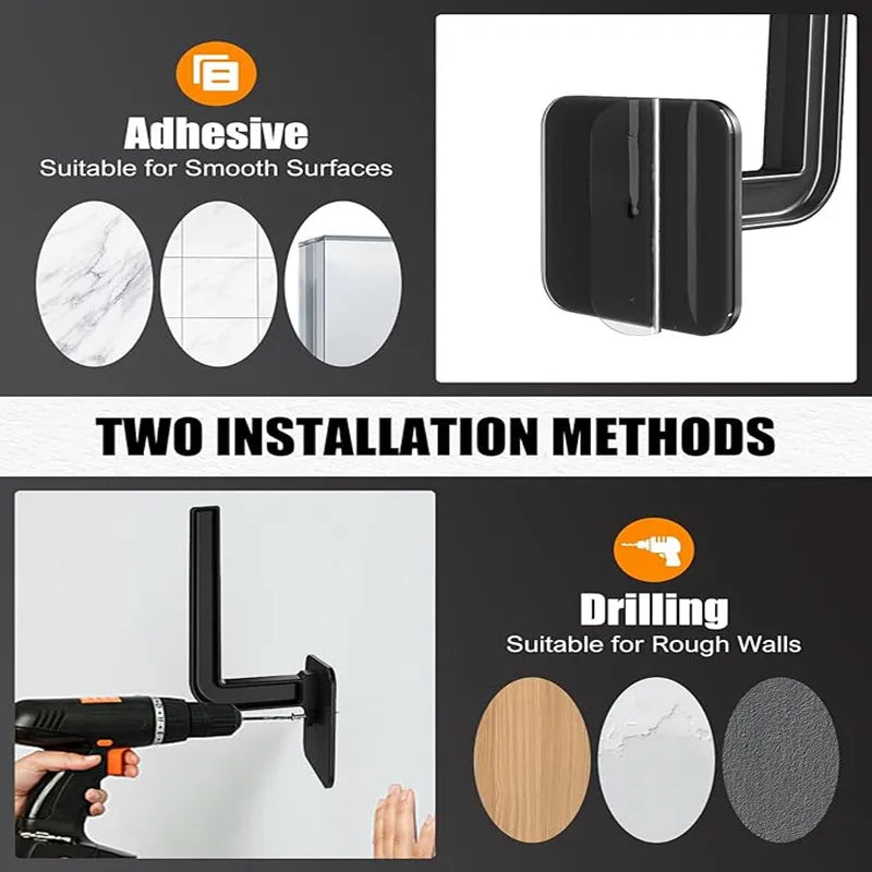 Hat Rack for Baseball Caps Adhesive Hat Hooks for Wall Cap Hanger Storage Cap Organizer No Drilling Hat Holder for Door Closet