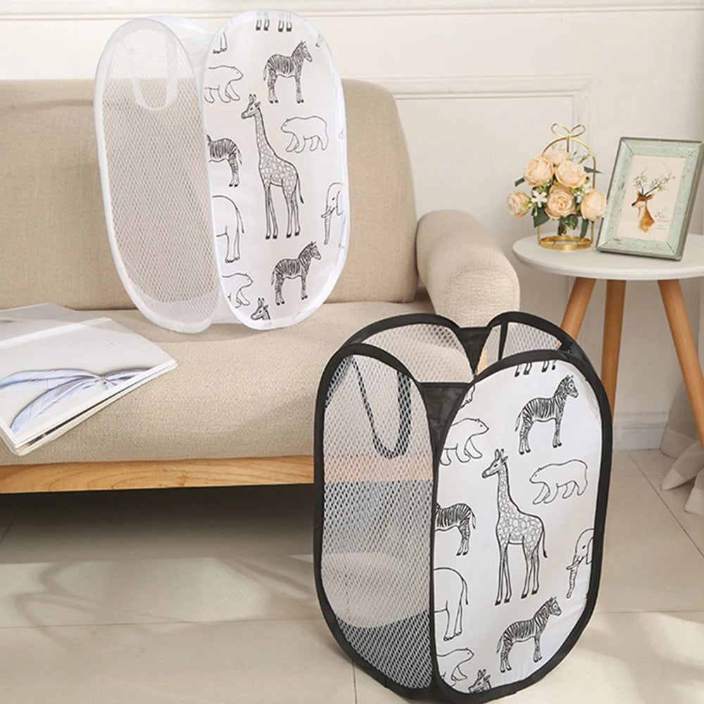 Cartoon Giraffe Laundry Basket Canada Dirty Clothes Sorting & Storage Basket Bathroom Organizer Home Miscellaneous Storage Bin