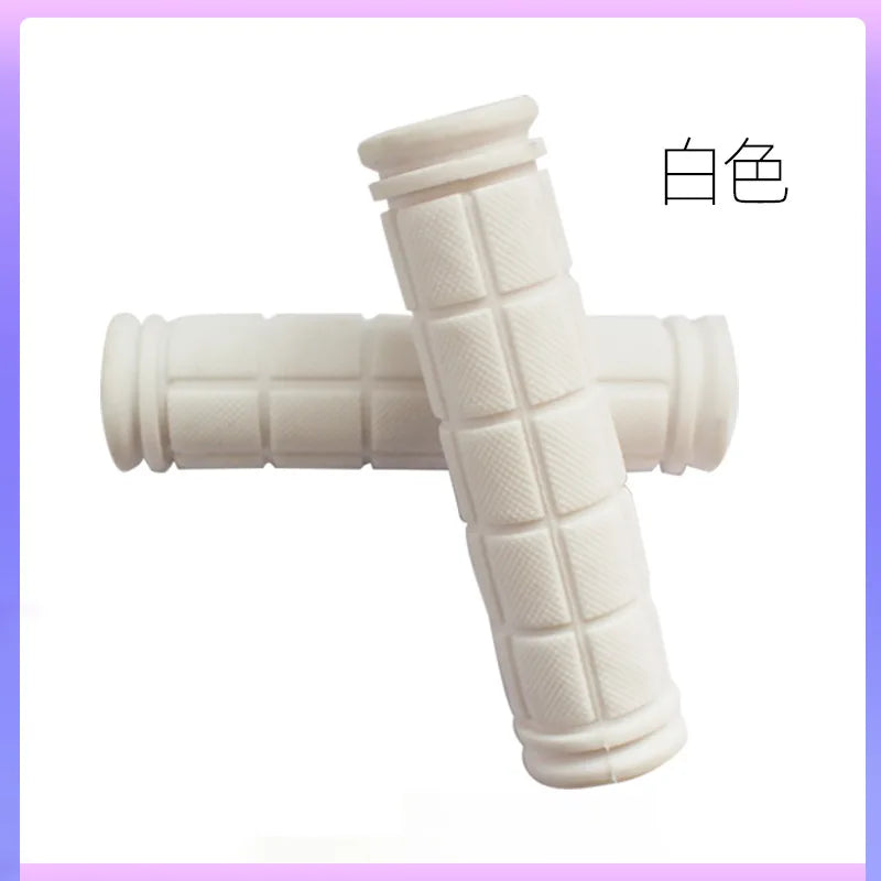 Bicycle Handlebar Grips USA Rubber Bilateral Lock-On Non-Slip MTB Mountain Bike Grips, Cycling Bike Accessories
