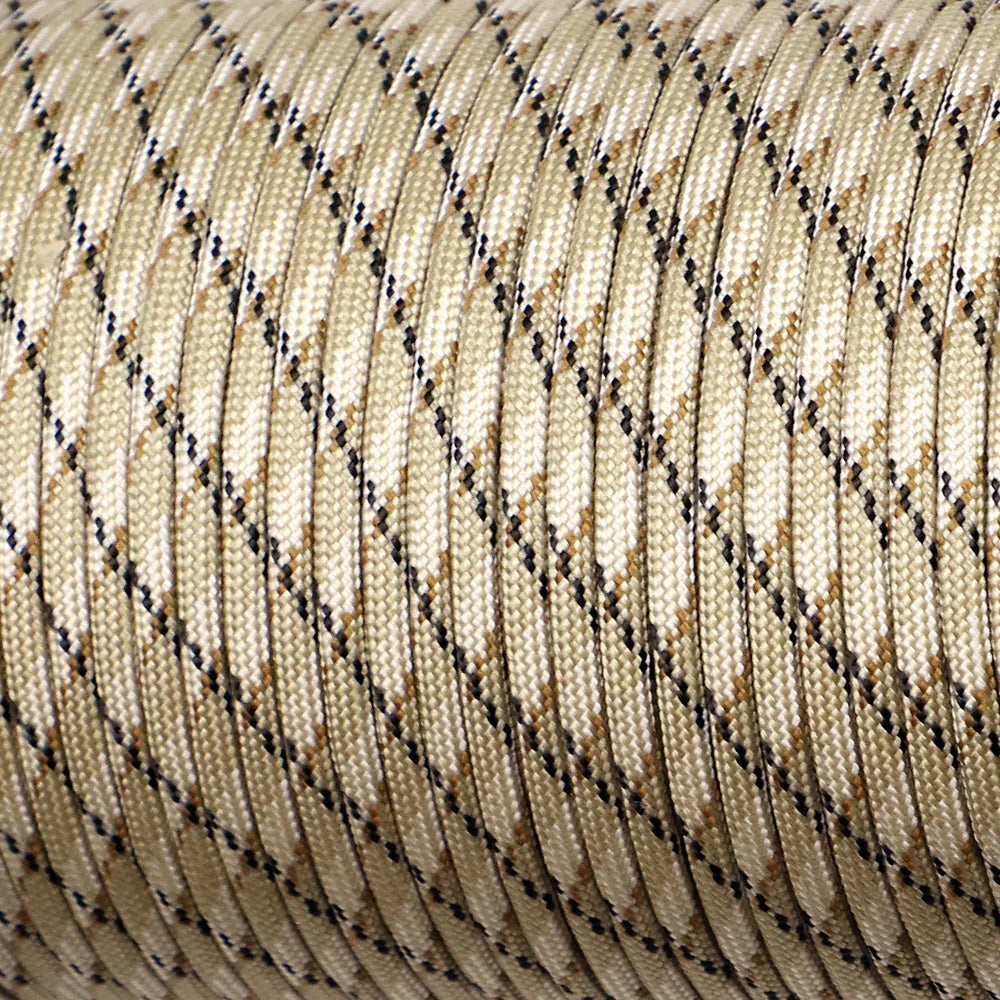 USA Paracord 7 Strand 4mm Durable Camping Accessories Outdoor Survival DIY Bracelet Rope Hiking Clothesline Camping Gadgets