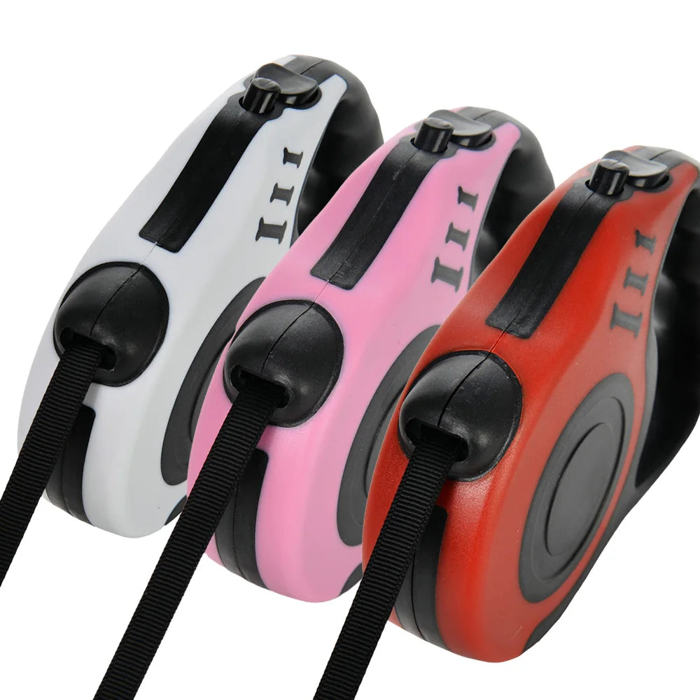 3M & 5M Retractable Pet Dog Leash Canada for Small & Large Dogs Hiking Walking Traction Rope French Bulldog Chihuahua Accessories