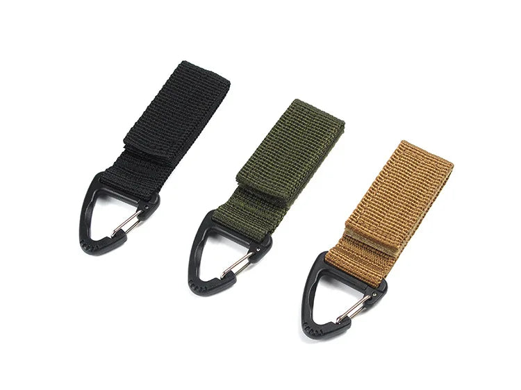 New Multi-purpose USA Nylon Gloves Buckle Tactical Glove Hook Safety Clip Outdoor Hiking Climbing Rope Storage Accessories