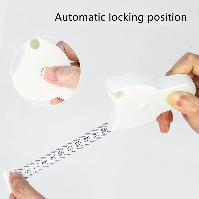 Automatic Telescopic Tape Measure Canada Body Measuring Tape Sewing Ruler Centimeter Measurement Tool