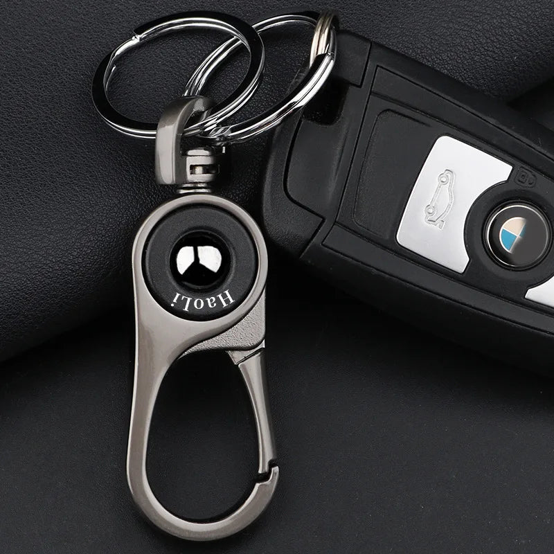 Titanium Carabiner Key Clip Canada EDC Key Ring Loop Hook Car Keychain with Corkscrew Keychain Pendant Gift for Men