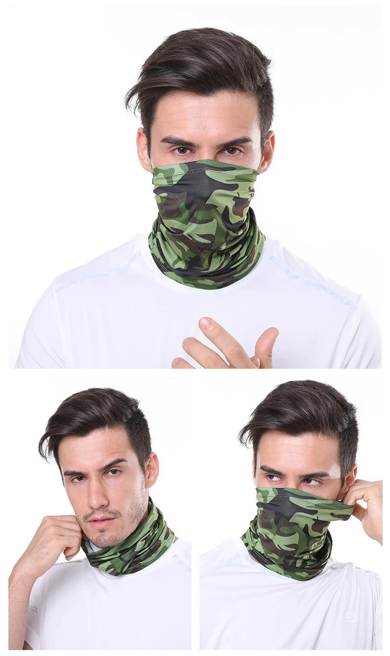Outdoor USA Sun Protection Bib Spring and Summer Motorcycle Neck Cover Sports Magic Bandana Riding Mask Full Face