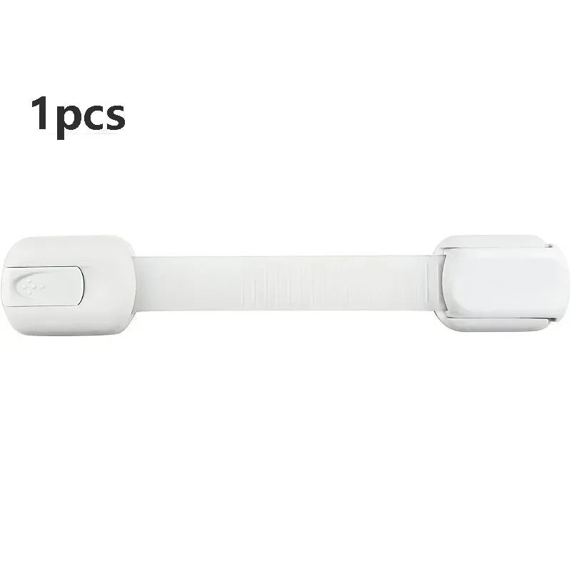USA Baby Safety Lock Drawer Child Safety Cabinet Locks Adhesive Cabinet Drawer Door Latches Baby Safe Straps