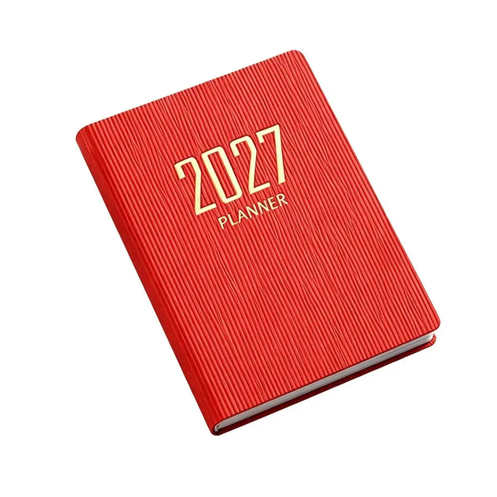 Mini A7 2027 Agenda Book USA Pocket Calendar Appointment Diary Weekly Planner for School & Office Supplies